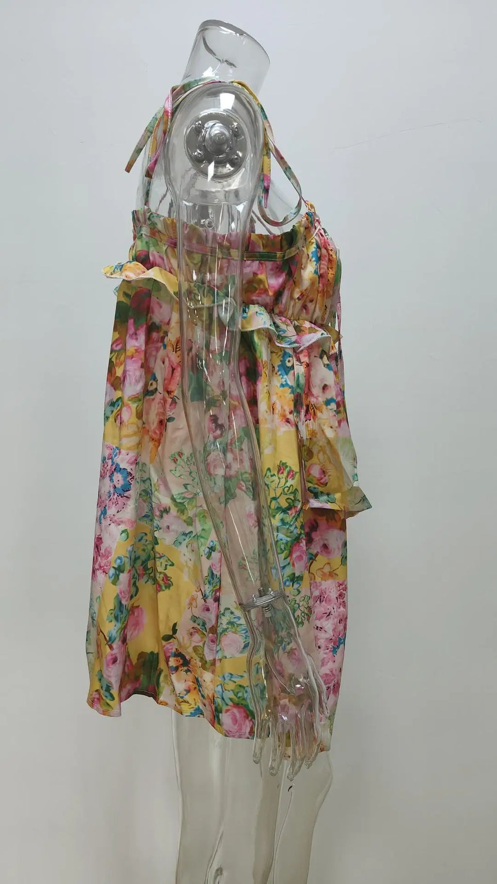 Floral Corset Midi