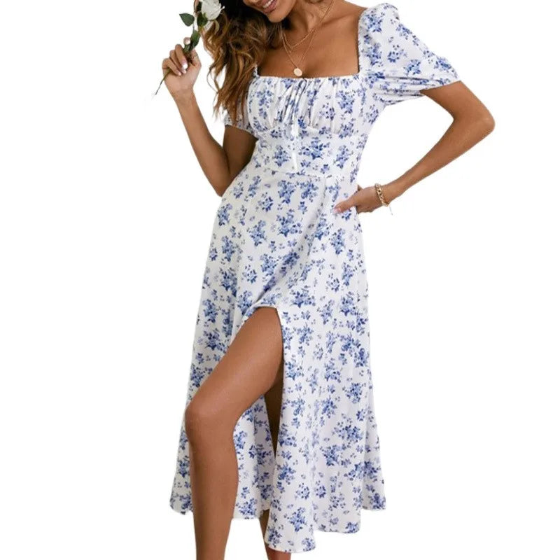 Floral Corset Midi