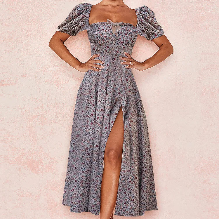 Floral Corset Midi