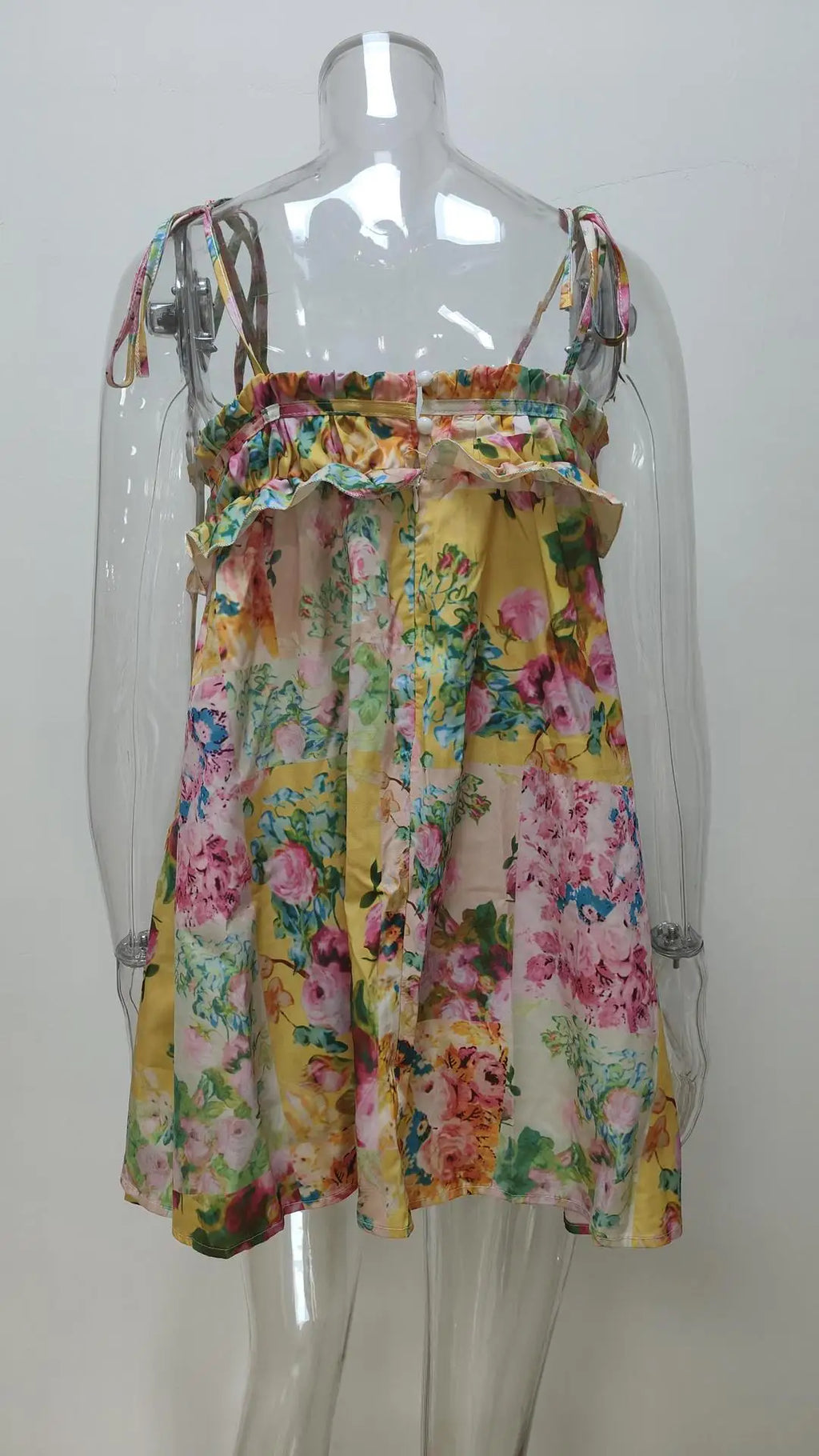 Floral Corset Midi