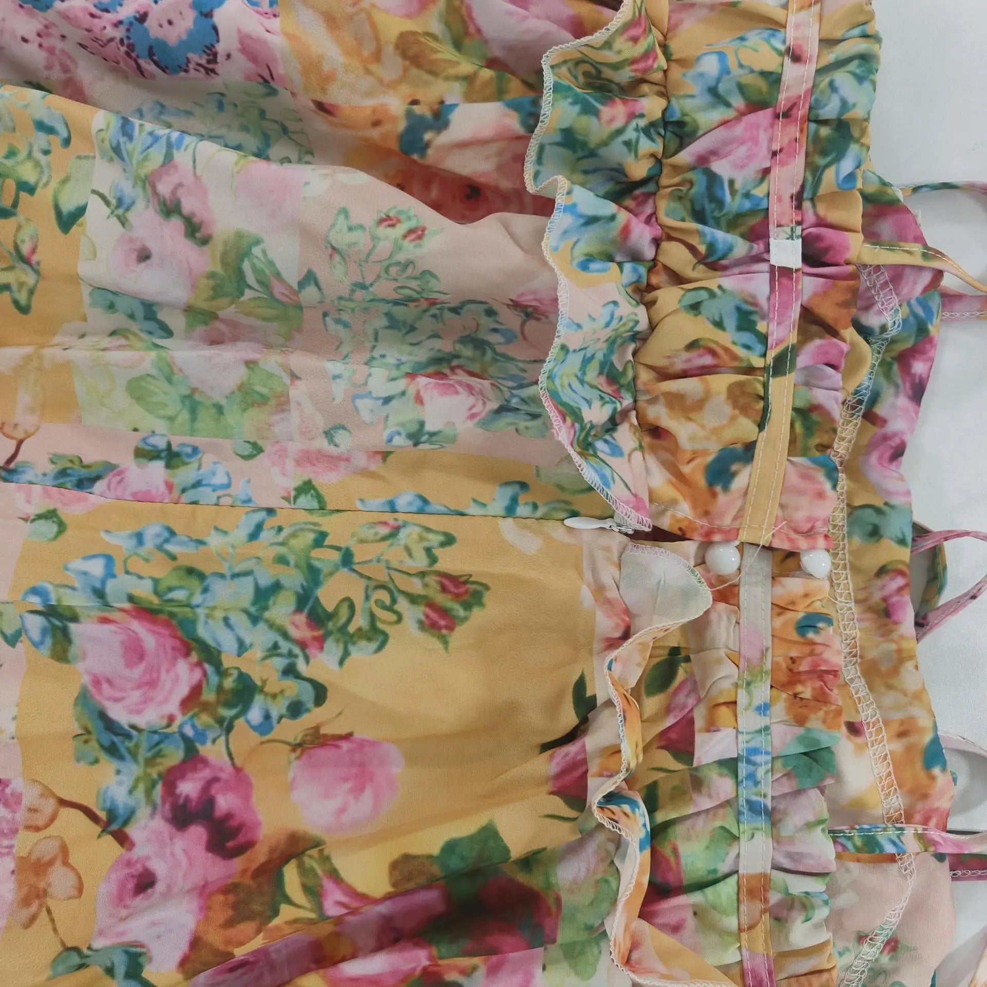 Floral Corset Midi